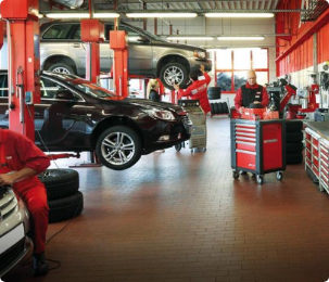 Professionelle Autoreparatur mit persönlichem Service